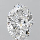 1.70ct Oval Natural Diamond (Colour D, Clarity SI2, GIA Certified)