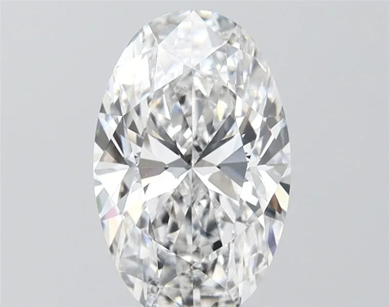 1.74ct Oval Lab Grown Diamond (Colour D, Clarity VS2, IGI Certified)