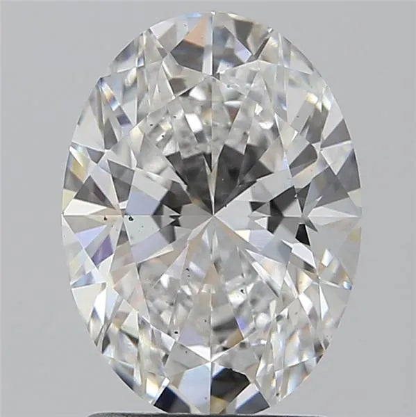 1.74ct Oval Lab Grown Diamond (Colour D, Clarity VS2, IGI Certified)
