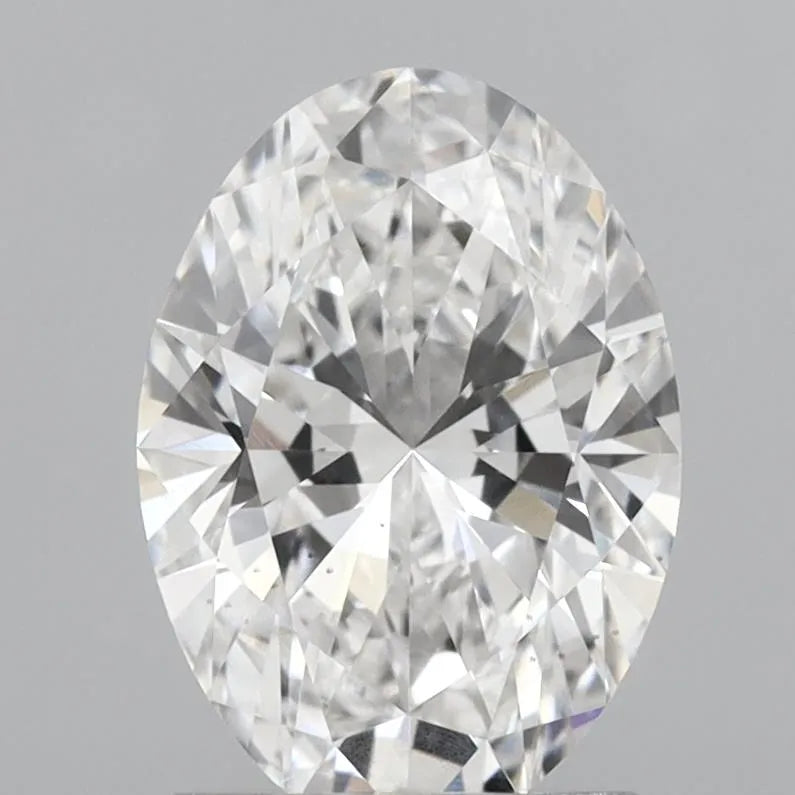 1.77ct Oval Lab Grown Diamond (Colour E, Clarity VS2, IGI Certified)