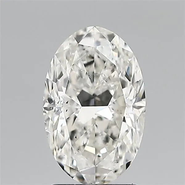 1.80ct Oval Natural Diamond (Colour H, Clarity SI1, Cut VG, IGI Certified)