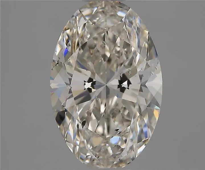 1.90ct Oval Natural Diamond (Colour J, Clarity I1, GIA Certified)