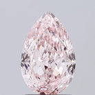 1.93ct Pear Lab Grown Diamond (Colour Fancy Intense Pink, Clarity VS1, IGI Certified)
