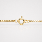 Jacob Mercari 14K Yellow Gold 0.15 CT Lab-Grown Diamond Bezel Necklace