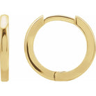 Jacob Mercari Classic 14K Gold Hinged Hoops