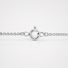 Jacob Mercari 14K White Gold 0.15 CT Lab-Grown Diamond Bezel Necklace