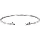 Jacob Mercari 1 5/8 CTW 14K White Gold Lab-Grown Diamond 7'' Tennis Bracelet