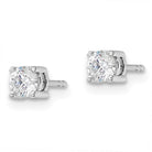 14kWhiteGold12caratLabGrownDiamonCompleteStudPostEarrings2