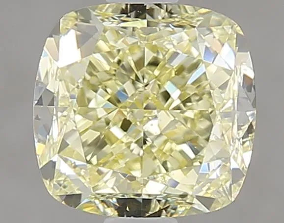 2.00ct Cushion brilliant Natural Diamond (Colour Fancy Yellow, Clarity VS2, GIA Certified)