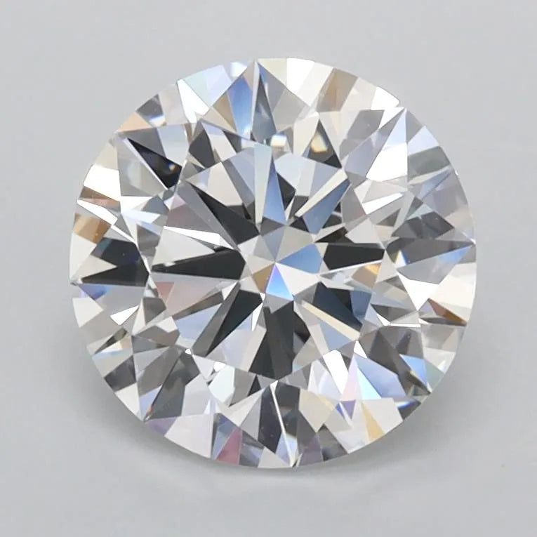 2.00ct Round Lab Grown Diamond (Colour D, Clarity FL, Cut ID, IGI Certified)