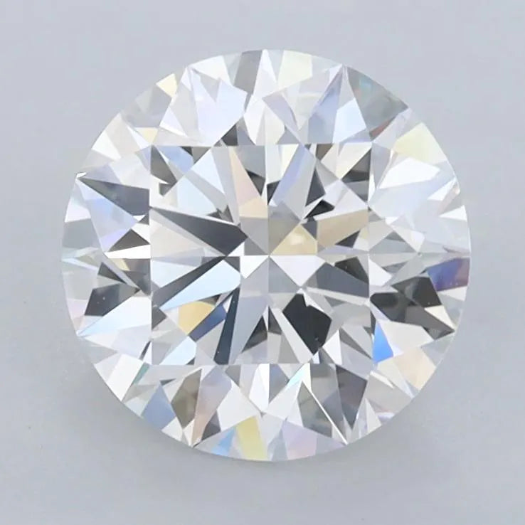 2.00ct Round Lab Grown Diamond (Colour D, Clarity FL, Cut ID, IGI Certified)