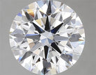 2.00ct Round Lab Grown Diamond (Colour D, Clarity VVS2, Cut ID, IGI Certified)