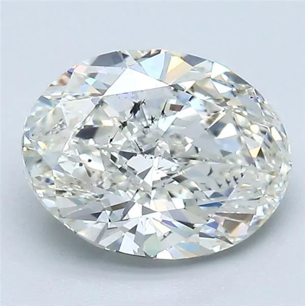 2.01ct Oval Natural Diamond (Colour J, Clarity SI2, GIA Certified)