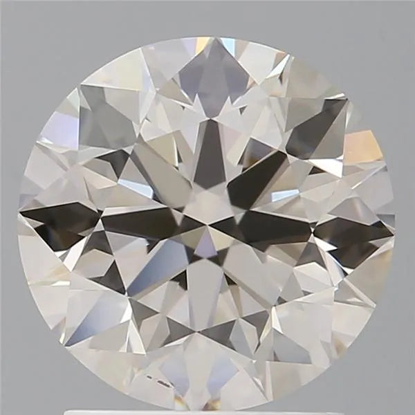 2.01ct Round Natural Diamond (Colour L, Clarity VS2, Cut EX, GIA Certified)