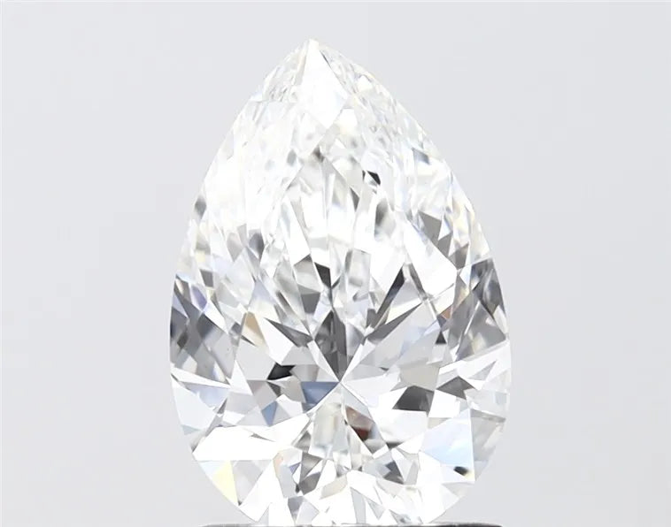 2.02ct Pear Lab Grown Diamond (Colour E, Clarity VVS2, IGI Certified)