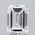 2.04ct Emerald Lab Grown Diamond (Colour E, Clarity IF, IGI Certified)