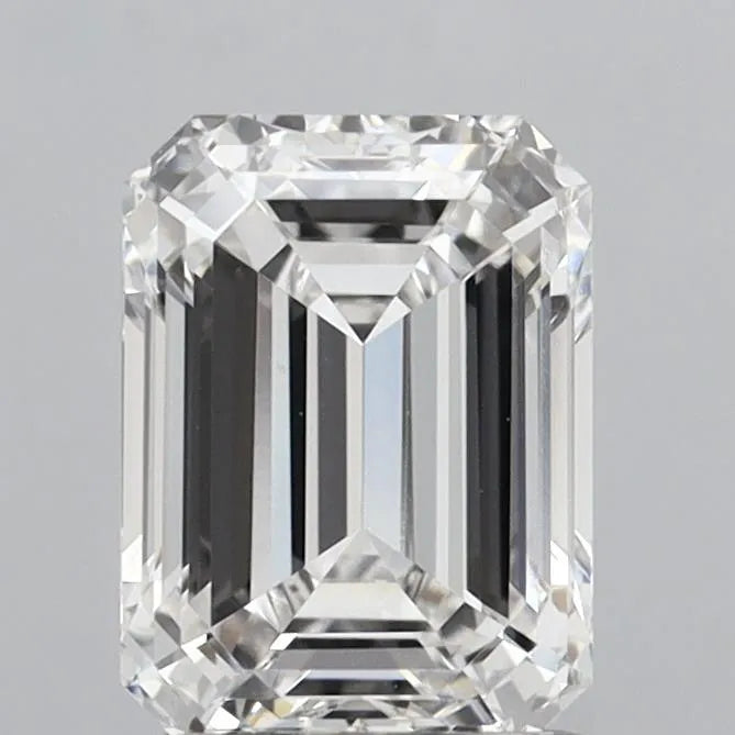 2.06ct Emerald Lab Grown Diamond (Colour G, Clarity VVS2, IGI Certified)