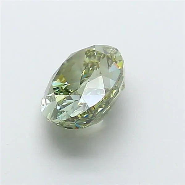 2.08ct Oval Lab Grown Diamond (Colour Fancy Deep Green, Clarity VVS2, IGI Certified)