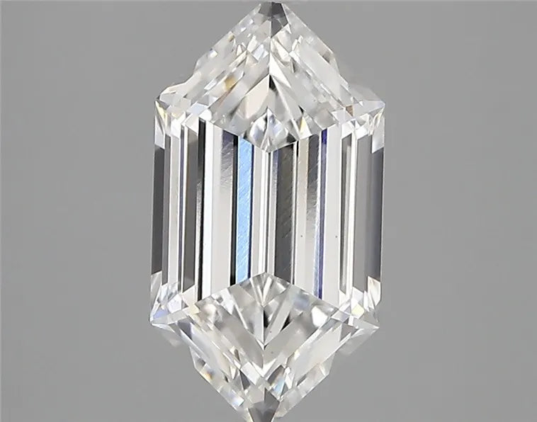 2.11ct Hexagonal Lab Grown Diamond (Colour E, Clarity VVS2, IGI Certified)