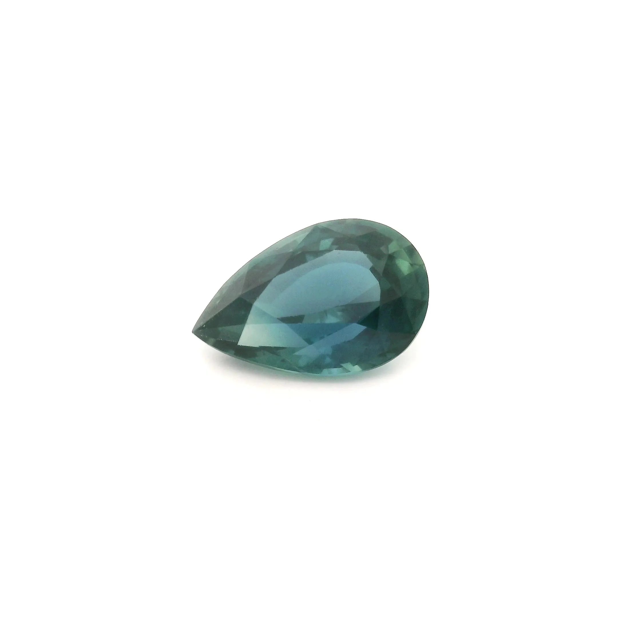 2.12ct Pear Natural Sapphire (Colour Blue, Clarity Slightly Included, Cut Faceted)