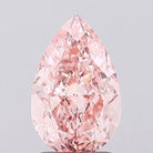 2.13ct Pear Lab Grown Diamond (Colour Fancy Vivid Pink, Clarity VS1, IGI Certified)