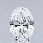 2.17ct Oval Lab Grown Diamond (Colour D, Clarity VS1, IGI Certified)