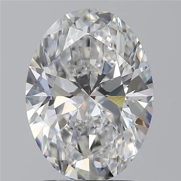 2.20ct Oval Lab Grown Diamond (Colour E, Clarity VS2, IGI Certified)