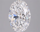 2.26ct Oval Lab Grown Diamond (Colour D, Clarity VVS1, IGI Certified)