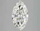 2.37ct Marquise Lab Grown Diamond (Colour G, Clarity VVS2, IGI Certified)