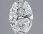 2.43ct Oval Lab Grown Diamond (Colour E, Clarity VVS2, IGI Certified)