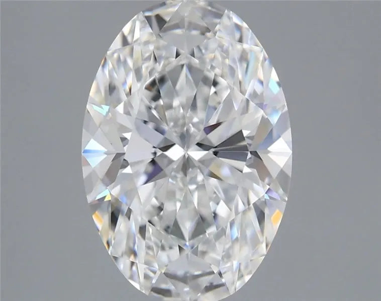 2.43ct Oval Lab Grown Diamond (Colour E, Clarity VVS2, IGI Certified)