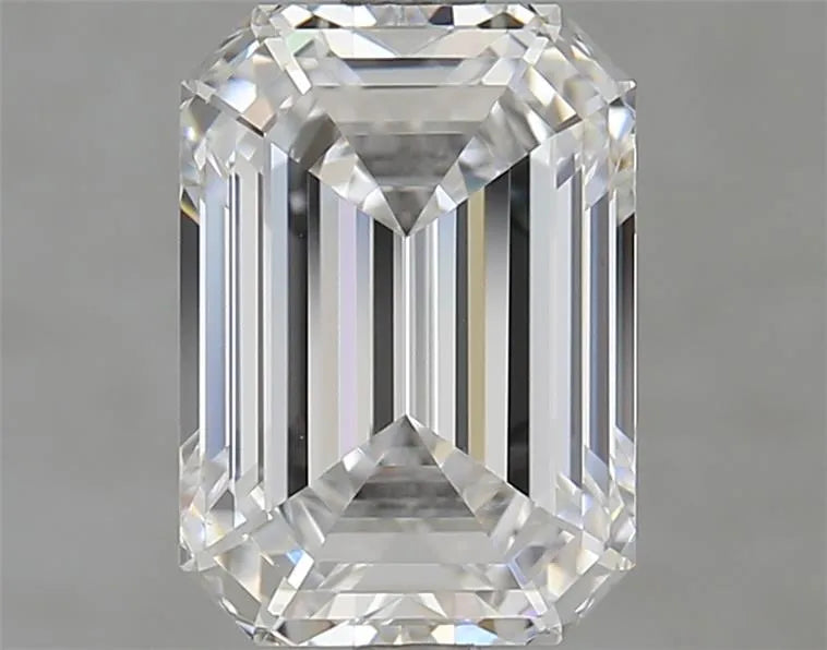 2.50ct Emerald Lab Grown Diamond (Colour D, Clarity VVS1, Cut EX, IGI Certified)