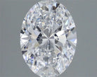 2.50ct Oval Lab Grown Diamond (Colour D, Clarity VVS1, IGI Certified)