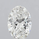2.50ct Oval Lab Grown Diamond (Colour D, Clarity VVS2, IGI Certified)