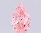 2.51ct Pear Lab Grown Diamond (Colour Fancy Vivid Pink, Clarity VS1, IGI Certified)