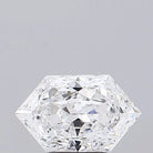 2.53ct Hexagonal Lab Grown Diamond (Colour D, Clarity VVS2, IGI Certified)