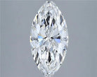 2.53ct Marquise Lab Grown Diamond (Colour D, Clarity VVS2, IGI Certified)