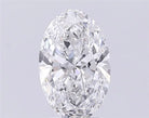 2.53ct Oval Lab Grown Diamond (Colour E, Clarity VS2, IGI Certified)