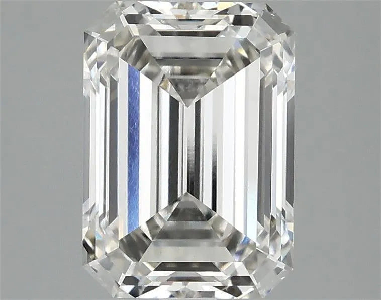 2.59ct Emerald Lab Grown Diamond (Colour G, Clarity VVS2, IGI Certified)