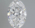 2.66ct Oval Lab Grown Diamond (Colour D, Clarity SI1, IGI Certified)