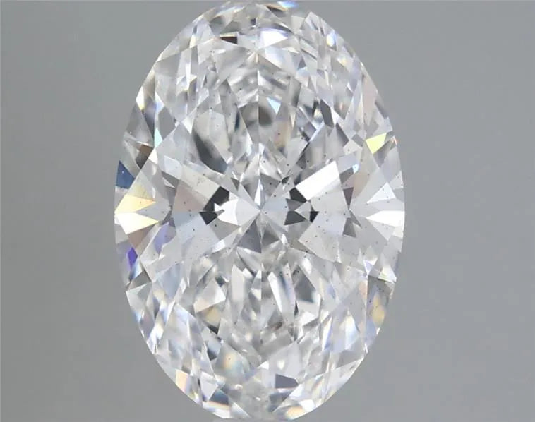 2.66ct Oval Lab Grown Diamond (Colour D, Clarity SI1, IGI Certified)