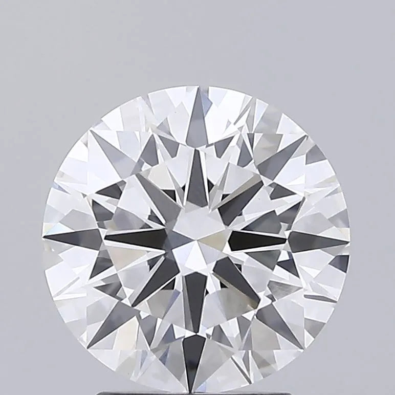 2.94ct Round Lab Grown Diamond (Colour F, Clarity VVS2, Cut ID, IGI Certified)