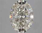 2.96ct Oval Lab Grown Diamond (Colour H, Clarity VS2, IGI Certified)