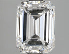3.00ct Emerald Lab Grown Diamond (Colour D, Clarity VVS1, IGI Certified)
