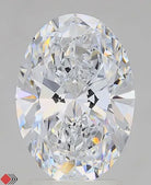 3.00ct Oval Lab Grown Diamond (Colour D, Clarity IF, IGI Certified)