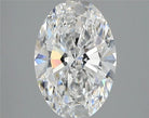 3.00ct Oval Lab Grown Diamond (Colour D, Clarity VVS2, IGI Certified)
