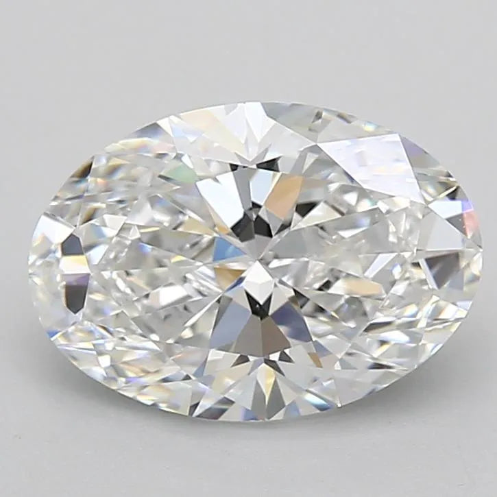 3.00ct Oval Lab Grown Diamond (Colour E, Clarity VVS1, GIA Certified)