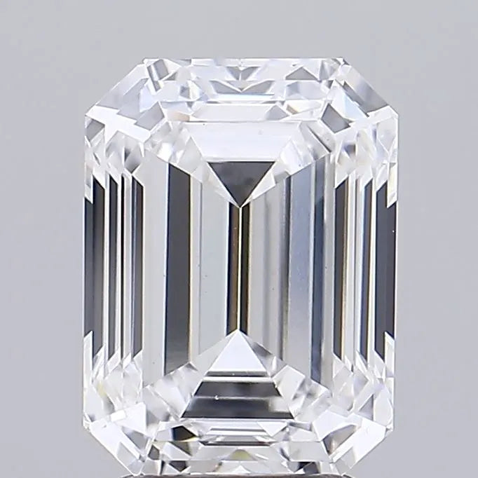3.01ct Emerald Lab Grown Diamond (Colour D, Clarity VVS2, IGI Certified)