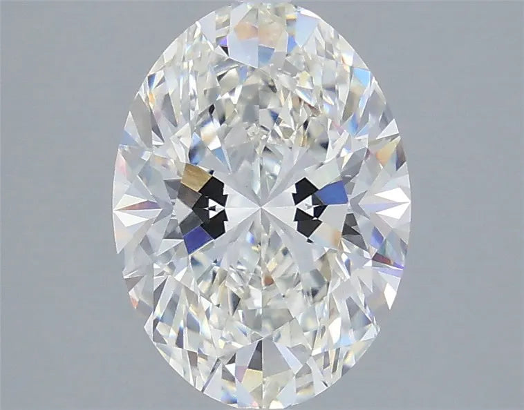 3.02ct Oval Lab Grown Diamond (Colour G, Clarity VVS2, IGI Certified)