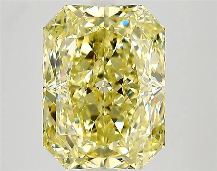 3.02ct Radiant Natural Diamond (Colour Fancy Yellow, Clarity VS1, Cut EX, GIA Certified)
